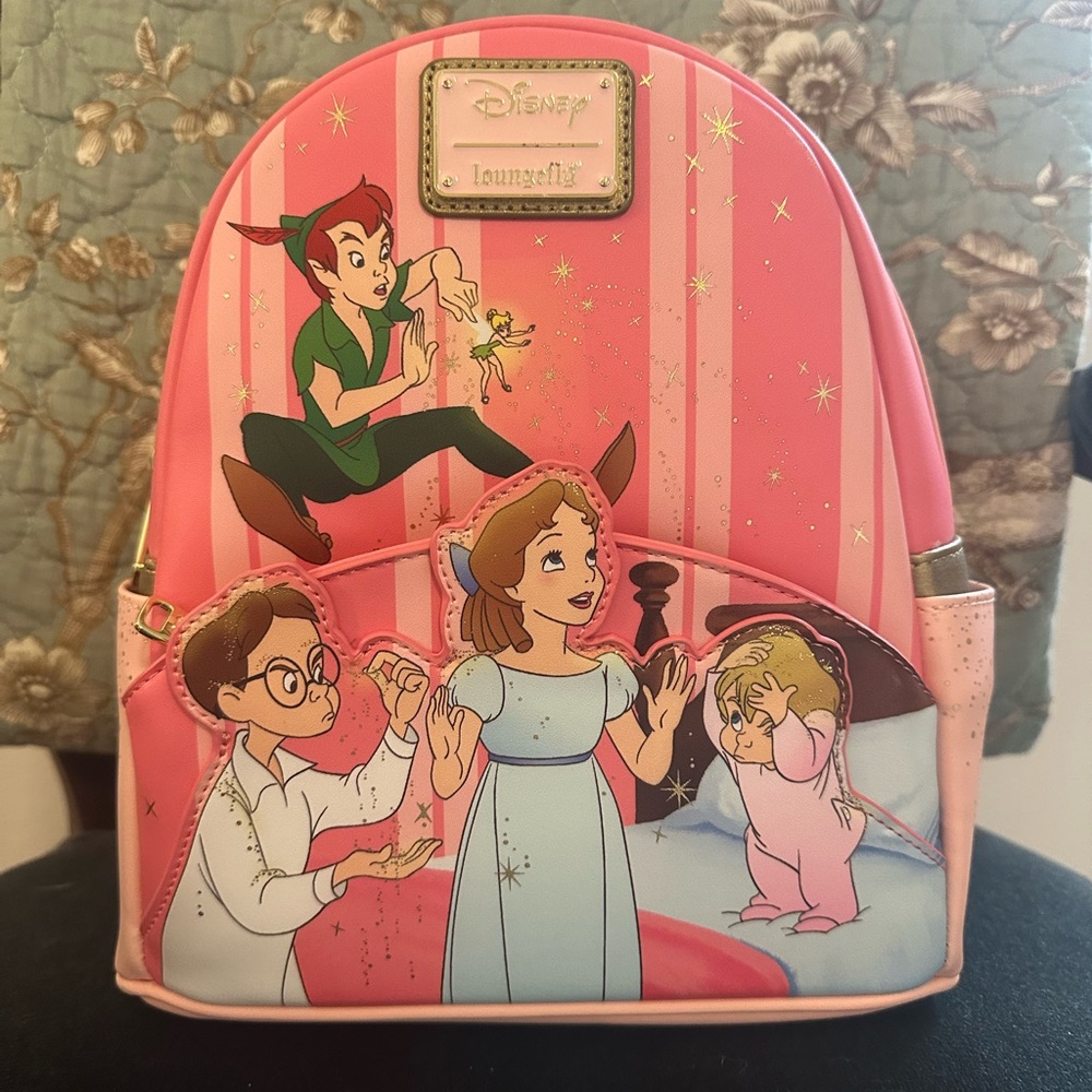 Loungefly Peter Pan 70th Anniversary You Can Fly Mini Backpack